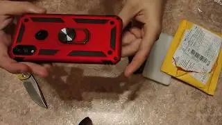 распаковка: чехол для Xiaomi Redmi Note 7
