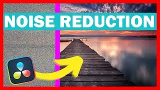 Come ELIMINARE il RUMORE VIDEO con DaVinci Resolve Studio!!