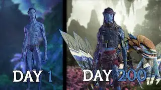 I spent 200 days on Pandora as Na'vi (DLC)