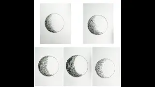 5 Basic pen strokes | for beginners | shading techniques 