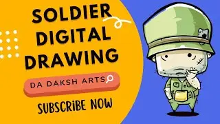 Drawing Digital Soldier in Procreate| 
