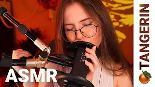 ASMR Deep Mouth Sounds, Echo Tk Tk & Heartbeat | Tangerin