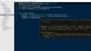 Introduction To Flask   Tutorial 5   Forms and Form Templates