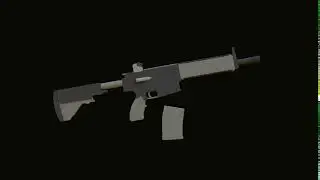 Blender - HK417 Reload Animation