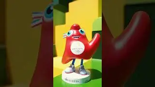2024 Paris Olympics Mascot Phryge Toy Plush🧢🥇🏋🏿‍♂️🏓 #shorts #2024parisolympics #2024olympics