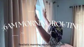 MY REALISTIC MORNING ROUTINE AS A SINGLE MUM OF 3 6am - 11am | PRODUCTIVE AND REAL MORNING ROUTINE