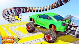 Mega Ramp V Car Stunts 2020 - Monster Truck GT Racing Car - Android GamePlay   FHD