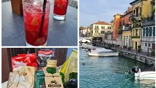 Vlog 🇮🇹 Италия Гарда( Garda )вечерняя прогуала 🥤🏝/Оливковое масло самое вкусное. /закупка