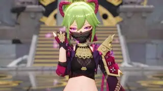 【MMD Genshin Impact】Kuki Shinobu | CH4NGE (feat. KAFU)
