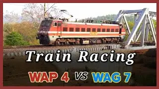 Locomotive Race  -  WAP4 vs WAG7