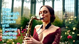 Keira Knightley’s Cinematic Elegance with Emotional Saxophone Melodies 🎷✨ A Romantic Movie Tribute