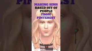 MAKING SIMS BASED OFF OF PINTEREST CC | The Sims 4 