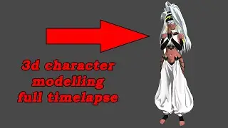 Blender Modeling Full Timelapse: yuta