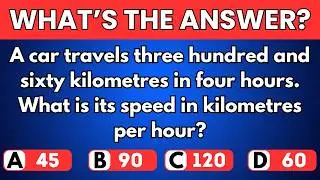 Ultimate Mathematics Quiz Challenge ➗✖️🧠