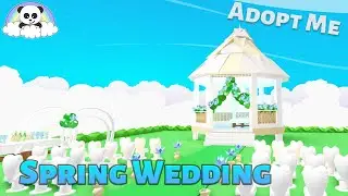 Adopt Me Wedding Build - Pets Get Married!
