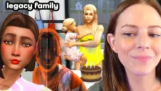the sims 4, but it's endless birthdays | sims 4 nightmare legacy