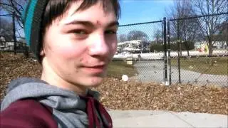 kid falls down a hill