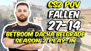 CS2 POV | FURIA FalleN (23/13) vs 9 Pandas (Dust2) BetBoom Dacha Belgrade Season 2 Play-in