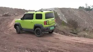 Electro car BaoJun Yueye. Off road.