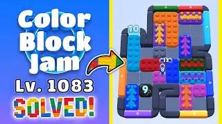 Color Block Jam Level 1082 (1083) | Every Puzzle Solved! 🎯