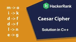 Caesar Cipher |  Hacker Rank