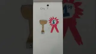 Day 5 trophy and ribbon