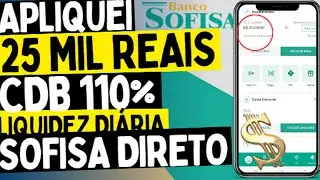 SOFISA DIRETO INVESTI NA PRÁTICA