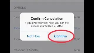 How to cancel a subscription on iPhone/iPad