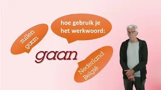 Het werkwoord gaan (niveau: A2/B1/B2)
