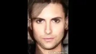Adam Levine + Nina Dobrev Face Morph