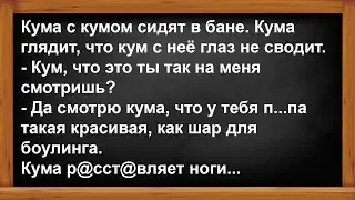 Про кума с кумой в бане и про шар для боулинга... Анекдоты! Юмор! Позитив!