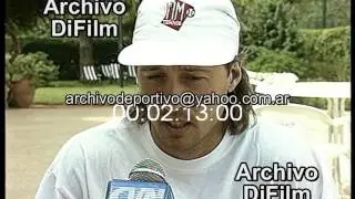 Tenis Reportaje a Javier Frana y Franco Davin - DiFilm (1995)