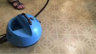 Test of Euro-Pro Model EP95-BLU Deluxe Vapor Cleaner Shark Steam Blaster