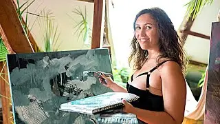 A FEMALE ARTIST in A BODYSUIT!