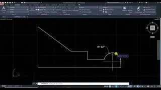 41e-  How to use radius and Diameter Dimension | AutoCAD 2020 from Basic to Advance Features