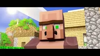 Minecraft приколы №9 (Житель сошел с ума)