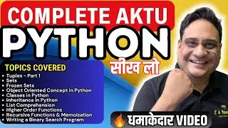 AKTU Python - Zero2Hero - Part 3