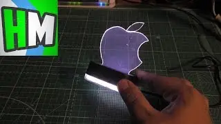 HOW TO LED LIGHT APPLE OWN HANDS