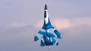 WOW !!! STUNNING !!! SUKHOI SU-30 MKK HUGE RC TURBINE SCALE MODEL JET WITH VECTOR THRUST FLIGHT DEMO