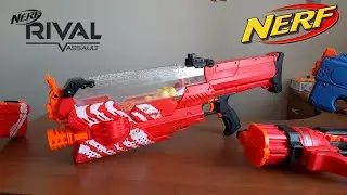 Nerf Rival Nemesis Самый Крутой Мощный и Скорострельный Автоматический Нерф