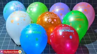 Fun Happy Birthday Balloon Pop Compilation!!!Part-75