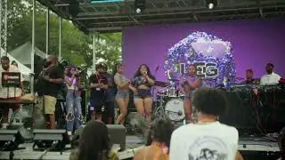 Brielle Lesley Detroit Riverfront Music Festival Performance