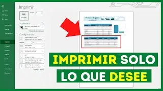 How to print only part of an Excel sheet 😱 (print settings 2022)
