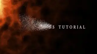 Text to Sand Animation - After Effects Tutorial ( No Plugins Needed )