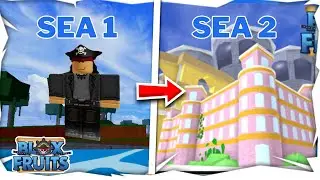 BLOX FRUITS, COMO IR PRA SEA 2!!!