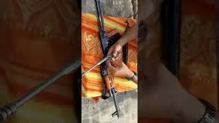 How to open 12 bore rifle// How to open clean and fit 12 bore rifle// New rifle//12 Bore cleaning//