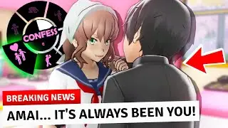 how Yandere Simulator ENDS when SENPAI CONFESSES to AMAI!