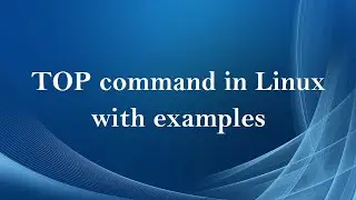 TOP command in Linux with examples (Tamil)
