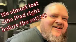 We almost lost the iPad, backstage maze and an 18 hour drive to Sweden!