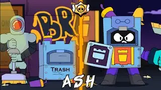BRAWL STARS ANIMATION - ASH ORIGIN
